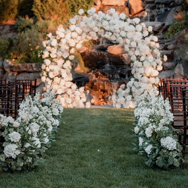 Garden Aisle Flowers